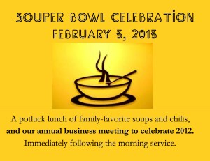 Souper Bowl Celebration