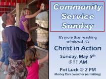 Community Service Sunday 2013