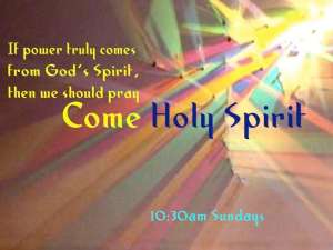 Come Holy Spirit