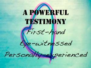 Testimony