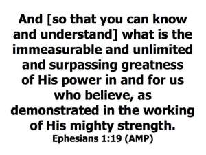 Ephesians 1-19