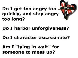 Murderer's checklist