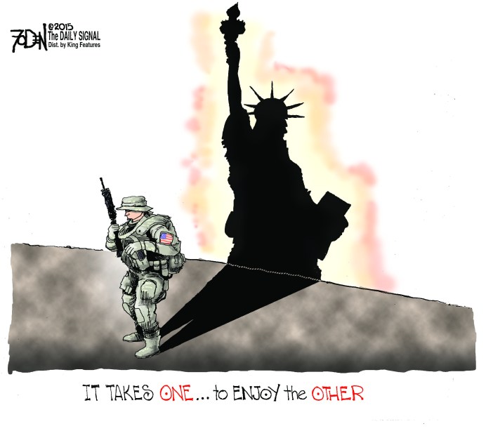 Soldiers and liberty