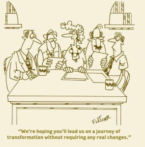 Transformation without change