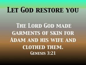 God restores