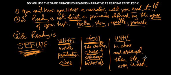 How do we read Bible stories