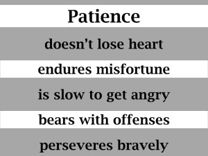 Patience