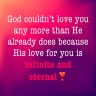 God’s love is infinite and&nbsp;eternal