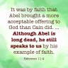 Hebrews 11.4