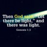 Genesis 1.3 [NLT]