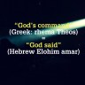 God’s commands