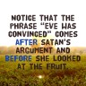 Before looking