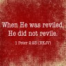 1 Peter 2.23&nbsp;NKJV