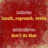 Greek words for reviling&nbsp;[2]