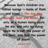 Hebrews 2.14 NLT