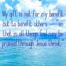 1 Peter 4.11b