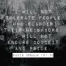 Psalm 101.5 NLT